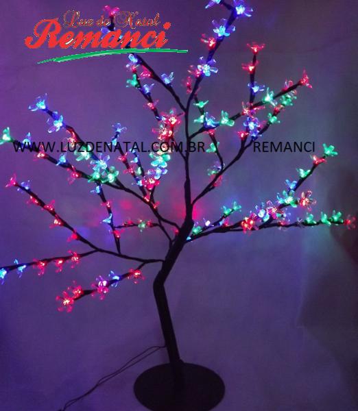 Luz de Natal - Produtos - Árvores Cerejeira com Leds - Enfeites Natalinos