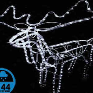 Arm. de Rena macho grande  mang. LED c/ movimento