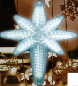 ESTRELA DE BELEM 44 LEDS BRANCO