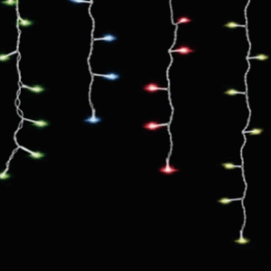 Cascata 400 LEDs Color 8f
