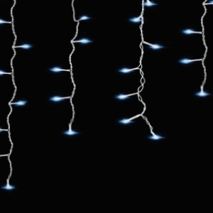 Cascata 400 LEDs azul 8f