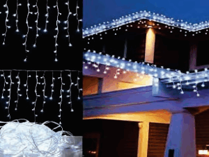 Cascata 200 LEDs br fixa
