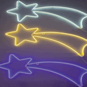 Armação cometa neon fixo cores sortidas