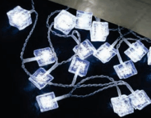 Cubo de gelo 30 leds Br 2,2cm bivolt