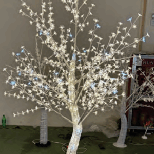 Árvore cerejeira 704 leds  c/ strobinho branco