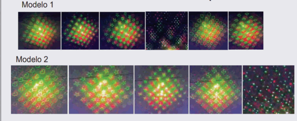 Laser Interno pra Festa (dois modelo 12+12)