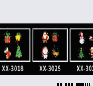 Projetor LED Natal Luz Rgb uso interno