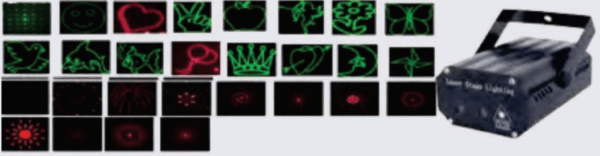 Laser figuras uso interno
