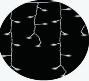 Cascata 150 LEDs br Seq. (3m)