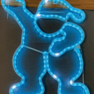 ARMAÇÃO DE PAPAI NOEL COM 144 LEDs RGB MÁGICA MULTIFUNÇÕES USO EXTERNO BIVOLT