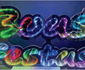BOA FESTAS RGB c/ 200 leds magica no suporte
