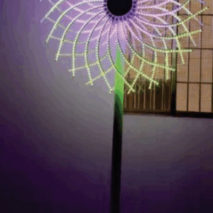 ARCO FOGOS ARTIFICIOS C/2340 LEDS RGB MÁGICA MULTIFUNÇÕES - USO EXTERNO