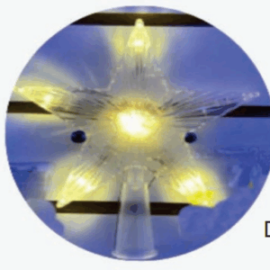 Ponteira pisca warm 10 LEDs