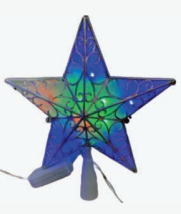 ESTRELA PONTEIRA FOSCA  10 LEDs COLORIDO BIVOLT