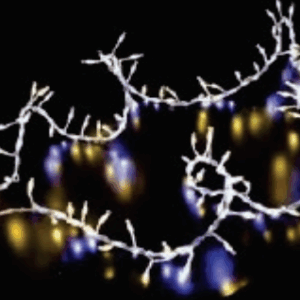 Festão fio de fada 200 leds Warm função corrida