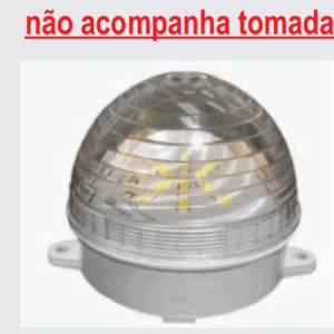 Strobo LED 12W WARM 70HZ (não acompanha tomada)