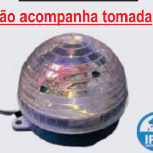 Strobo LED 12W Branco 70HZ (não acompanha tomada)