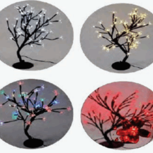 Árvore cerejeira c/48 LEDs Bivolt (br/azul/color)