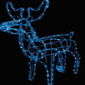 Arm. rena macho media mang LED Azul c/movimento