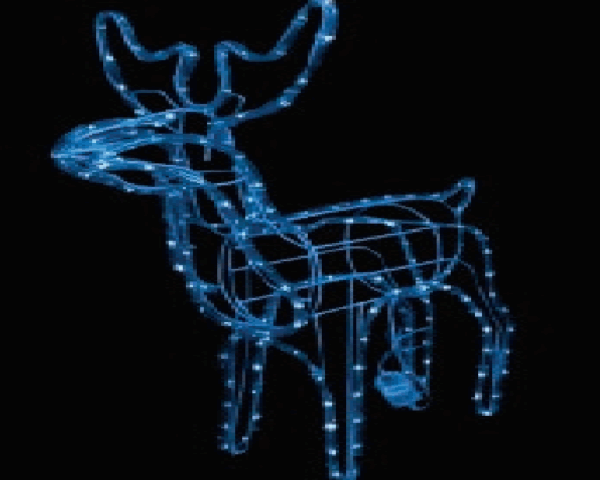 Arm. rena macho media mang LED Azul c/movimento