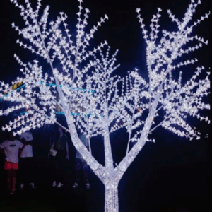 Árvore cerejeira c/2272 LEDs Brancos 3m altura uso externo
