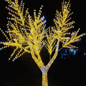 Árvore cerejeira c/2272 LEDs warm 3m altura uso externo