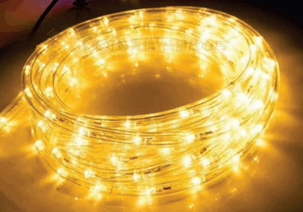 Mangueira 20m 360leds warm - 8 funções - Bivolt