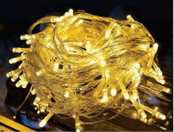 300 LEDs Warm 8f fio transp 8F