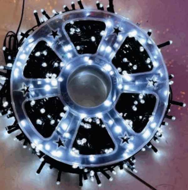 500 leds BR fixos fio verde 31V IP44 50m