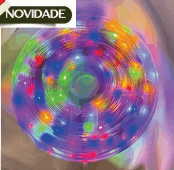 500 leds fio de fada color PVC fio crista 8f c/ memória