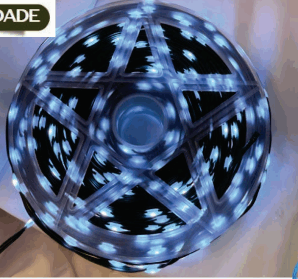 1000 leds fio arame color fio verde 8f