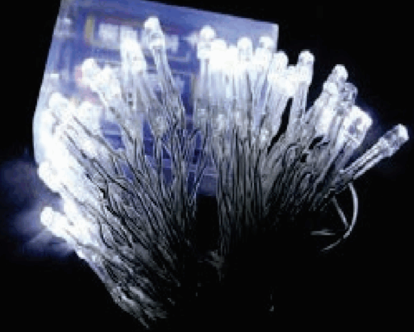 50 Leds br pisca - pilha
