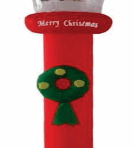 Poste Inflável Papai Noel Feliz Natal com Neve