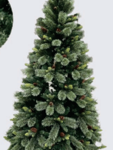 ARVORE PINHEIRO LUXO COM PINHA 2,10M