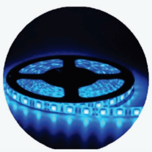 Fita led AZUL Controle bivolt 5m