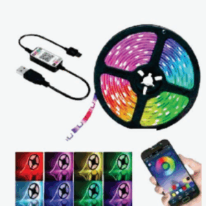 Fita led RGB 5050 USB bluetooth
