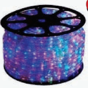 Mangueira 11mm 20LEDs COLORIDO  e 4 strobinhos br. por metro CORTE/1m
