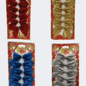 Laço cartela 6 pçs 7*8cm sortidos