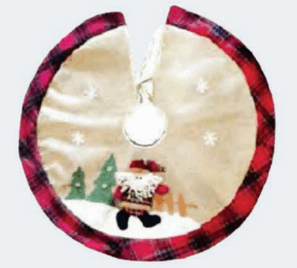 Saia para Arvore de Natal 70cm