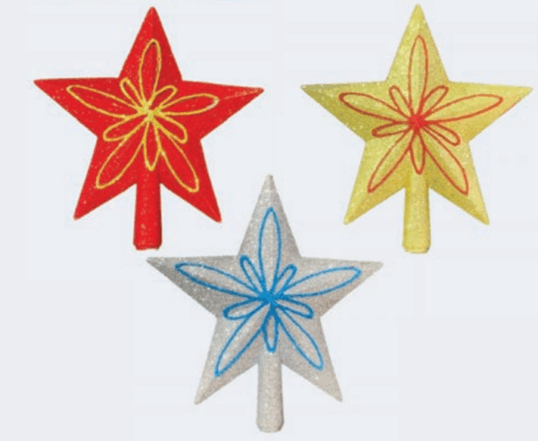 Estrela Ponteira 15cm