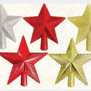 ESTRELA PONTEIRA GLITER SORTIDOS