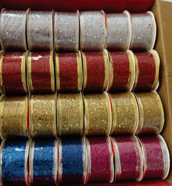 Fita Decorativa 3.8cm cores sortidas
