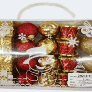 Kit enfeite Árvore de Natal 4cm