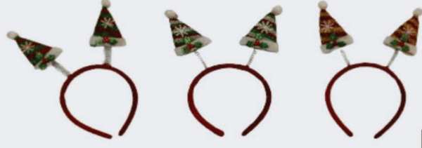 Tiara gorro Natalinos cores sortidos