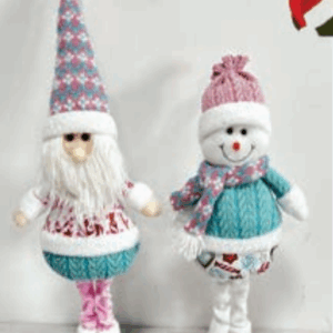 Boneco de Natal frutacor Em Pé 45cm