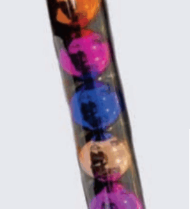 Bola Tubo 6cm coloridas