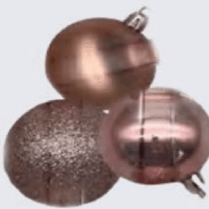 Bola 10cm rose 6/24 tubo