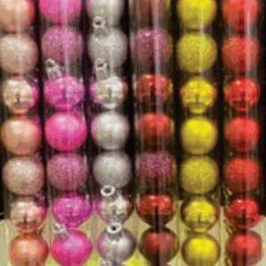 Bola 3cm sortidos 15*120 tubo