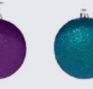 Bola com Gliter cores sortidas 12*24