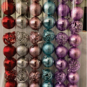 Bola Tubo 6cm decoradas
